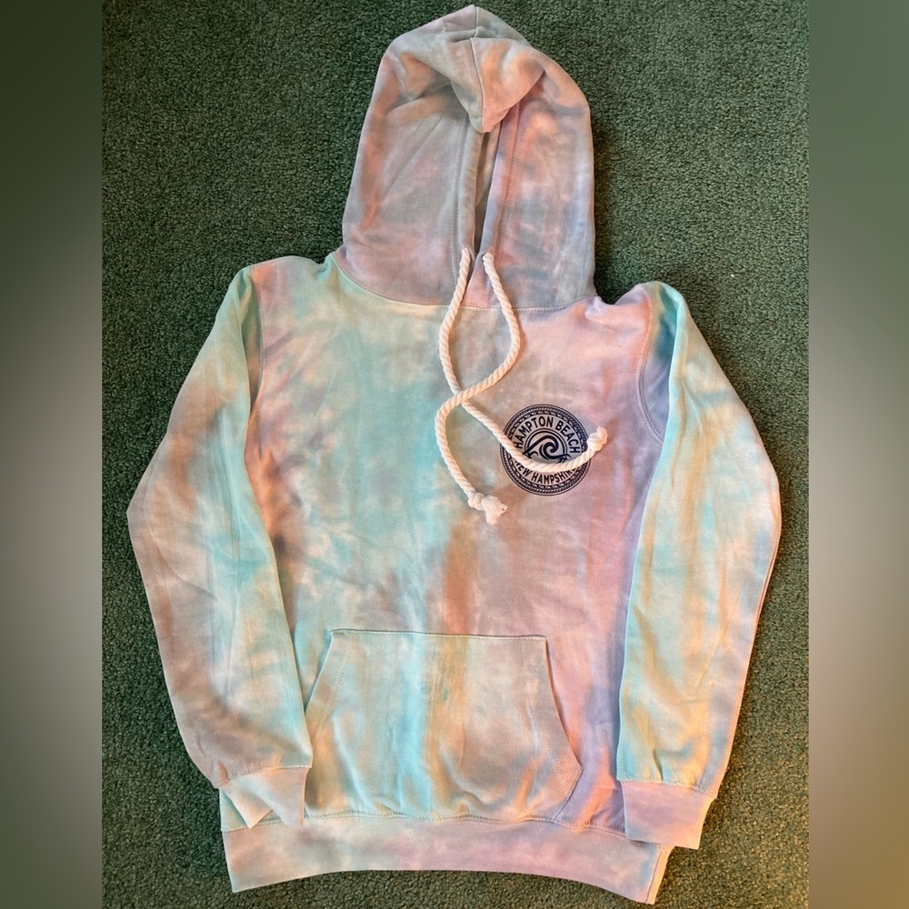Tie-dye Hampton Beach Hoodie